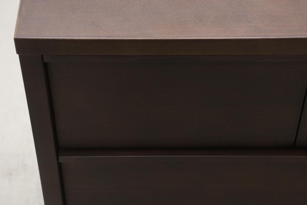 ケユカ タモ材 ラダーチェスト 引き出し 4杯 収納 ラック 箪笥 ナチュラル