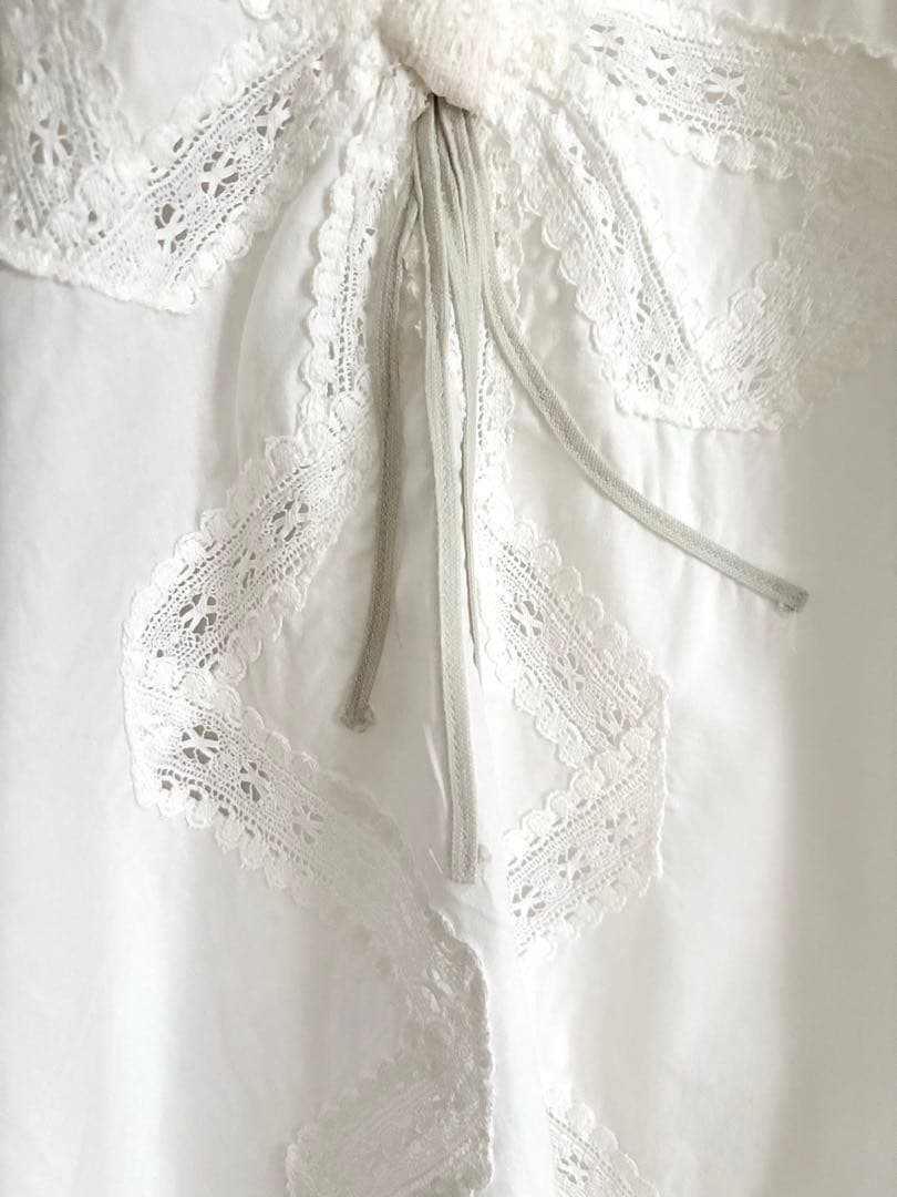 ★美品サエラHSCHRONE ヒスクローネレースドレスエプロン