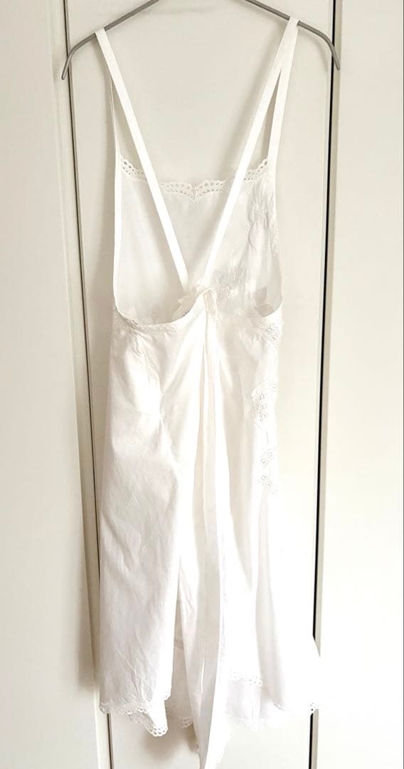 ★美品サエラHSCHRONE ヒスクローネレースドレスエプロン