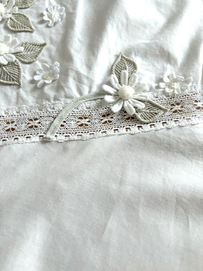 ★美品サエラHSCHRONE ヒスクローネレースドレスエプロン