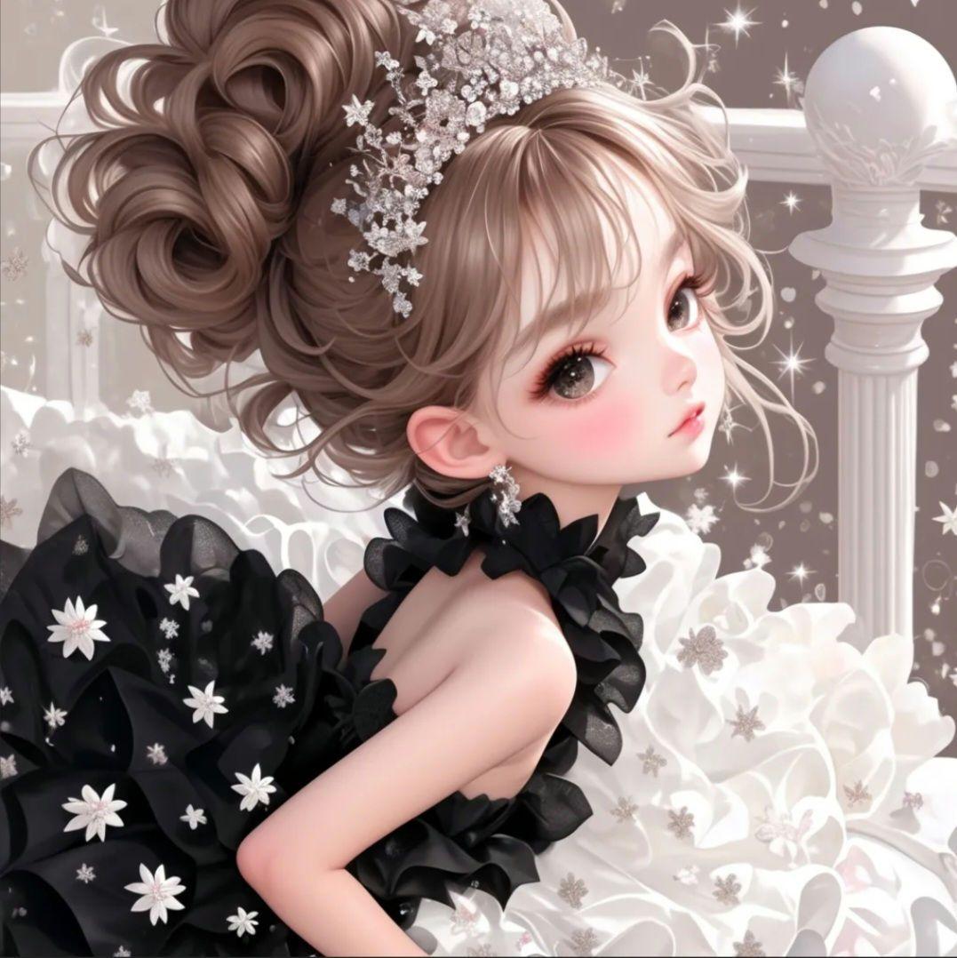 ちっちざる 様　　ご依頼　　かわいい女の子パネル生地　ハンドメイド