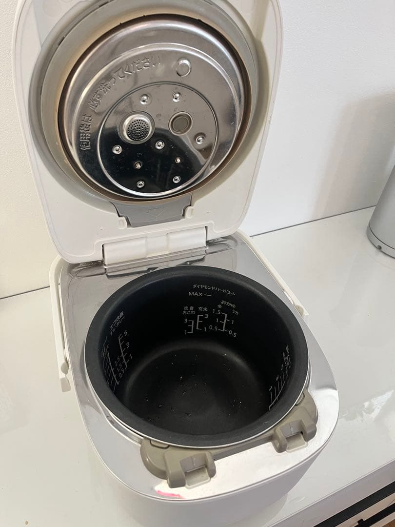 パナソニック炊飯器5.5合可変圧力IH式Wおどり炊き SR-MPW100-W