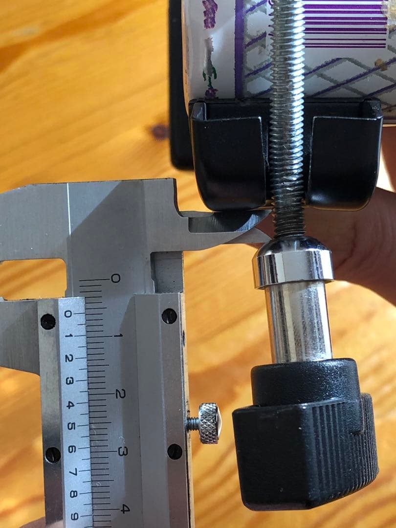 SLIK クランプヘッド38  一部加工あり