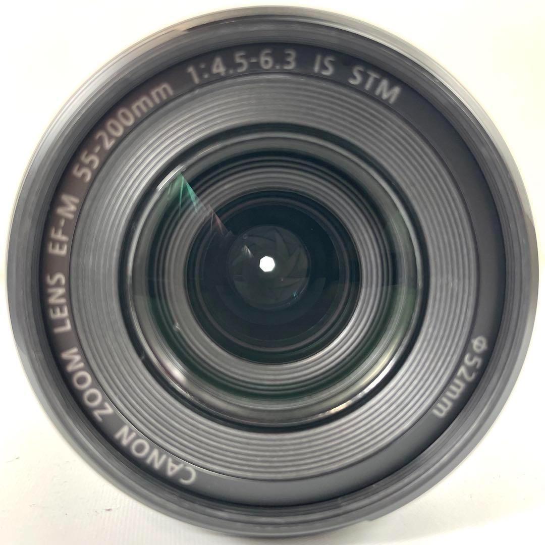 ■極上品■ CANON EF-M55-200mm F4.5-6.3 IS STM