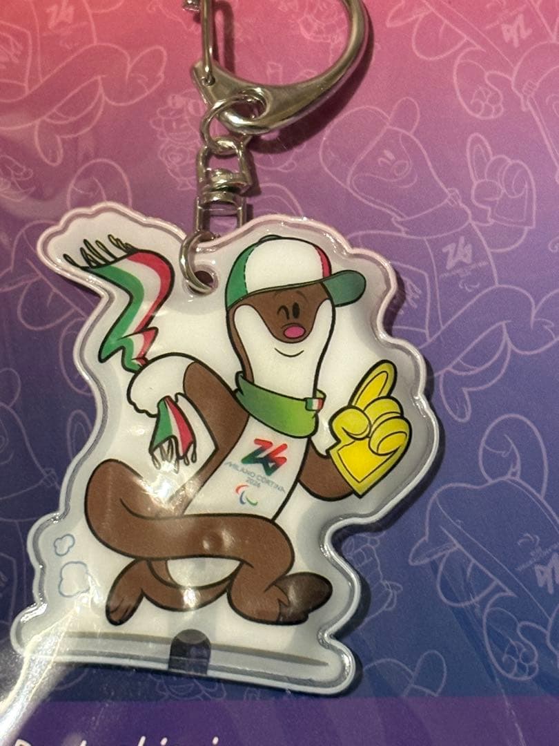 Miloキーホルダー＆ピンバッジ3点セット