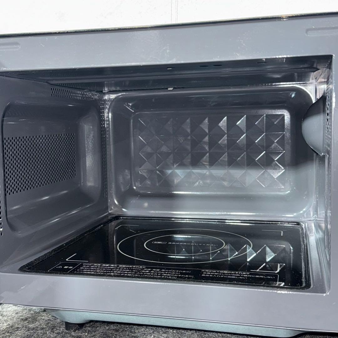 シロカ 電子レンジ フラット庫内 SX-18D132 清掃済み 美品 d5512