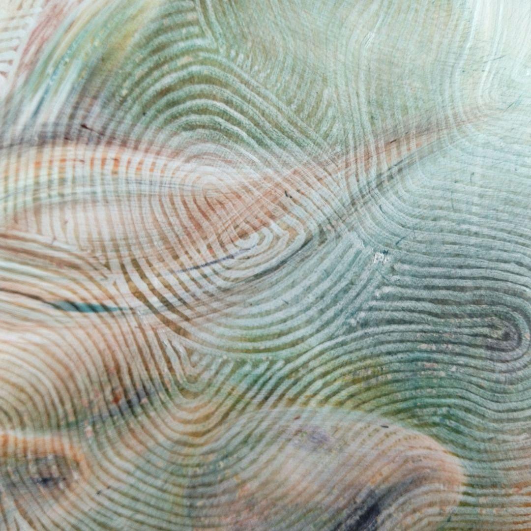 ♪絵画　カラフル　アート　虹　ハンドメイド　オリジナル　ペン画　抽象画