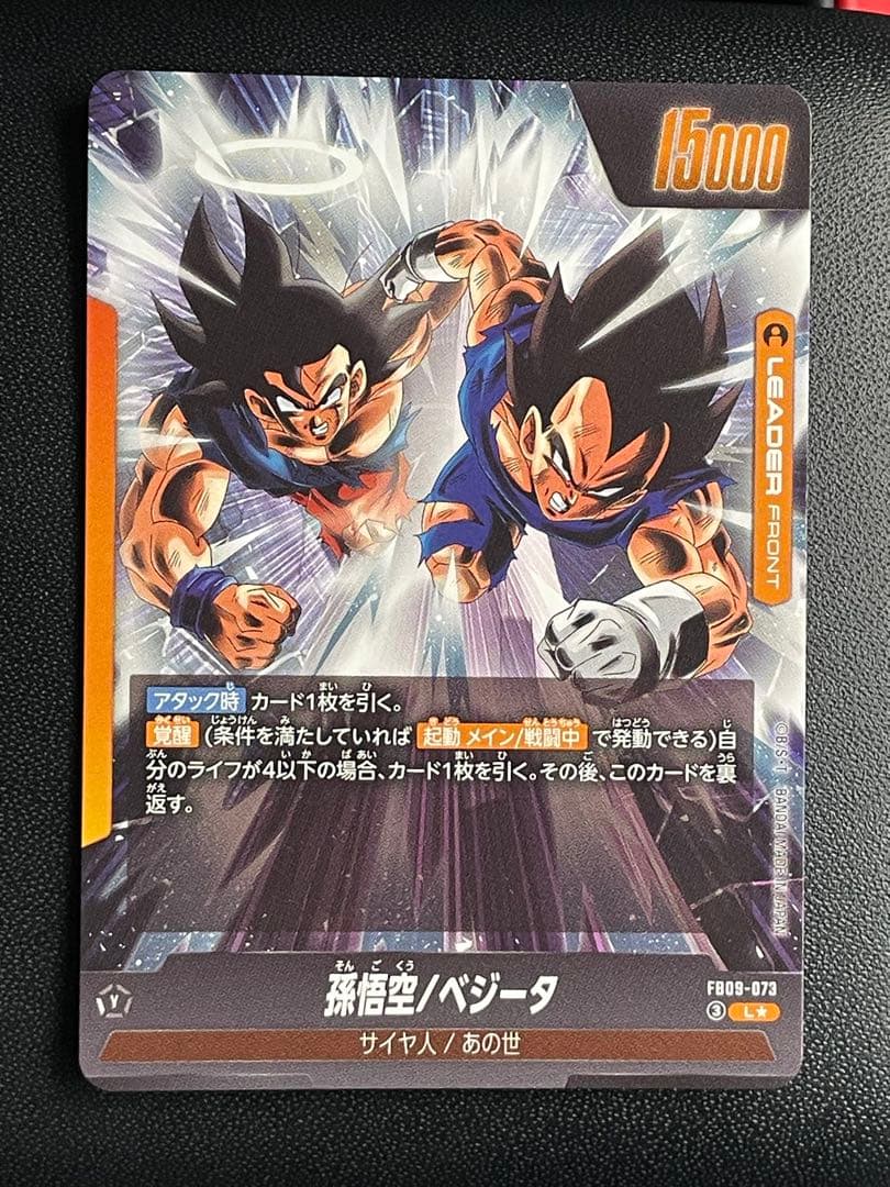 孫悟空/ベジータ　ゴジータ　リーダーパラレル　fb09-073