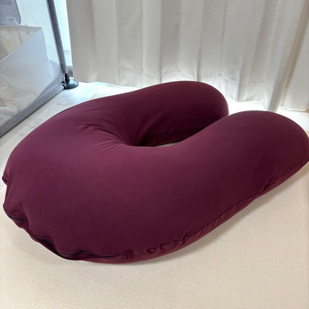 【美品】ヨギボー　サポート　Yogibo Support ディープパープル