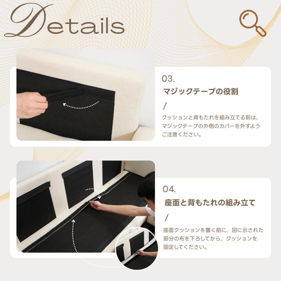 【3色から選】ソファ ソファーセット 3人掛け L型 Ｔ型　クッション付き