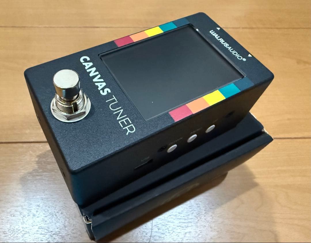 超美品 WALRUS AUDIO Canvas Tuner 専用フィルム貼済