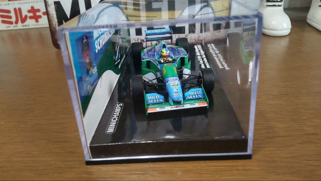 ミニチャンプス製.ベネトンフォード.Ｂ１９４.ミック・シューマッハ.ベルギーＧＰ