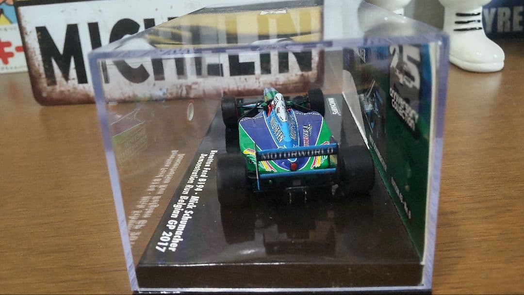 ミニチャンプス製.ベネトンフォード.Ｂ１９４.ミック・シューマッハ.ベルギーＧＰ
