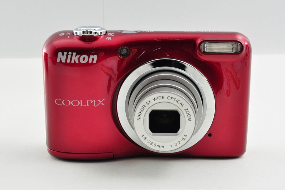美品　Nikon COOLPIX A10 レッド デジカメ オールドコンデジ