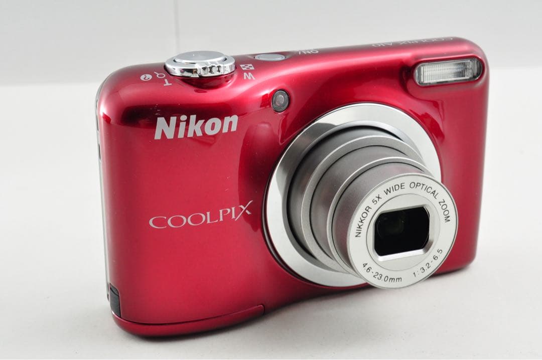美品　Nikon COOLPIX A10 レッド デジカメ オールドコンデジ