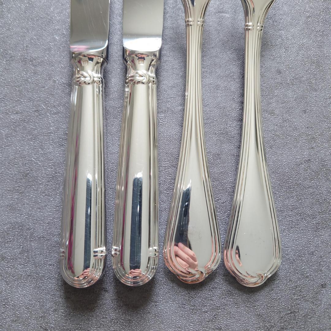 希少 美品 クリストフル オセアナ デザート ナイフ フォーク 4点