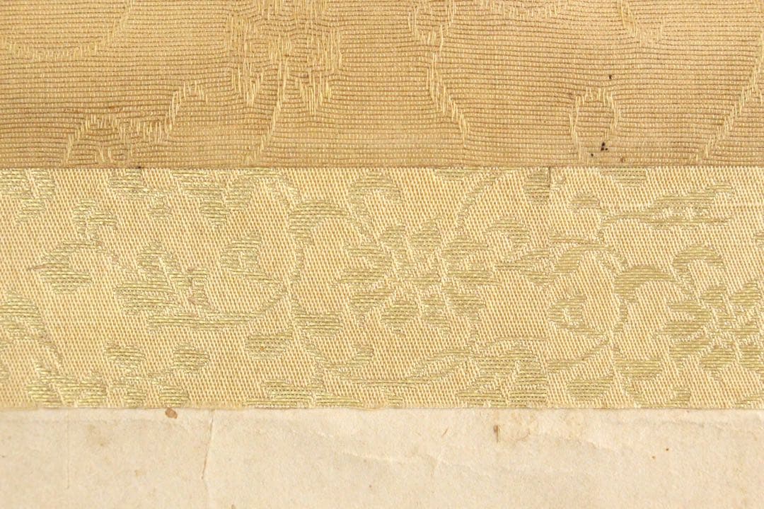 No5220掛軸　作者不明　水墨狐図　紙本　日本画　古画　絵画　古美術　送料無料