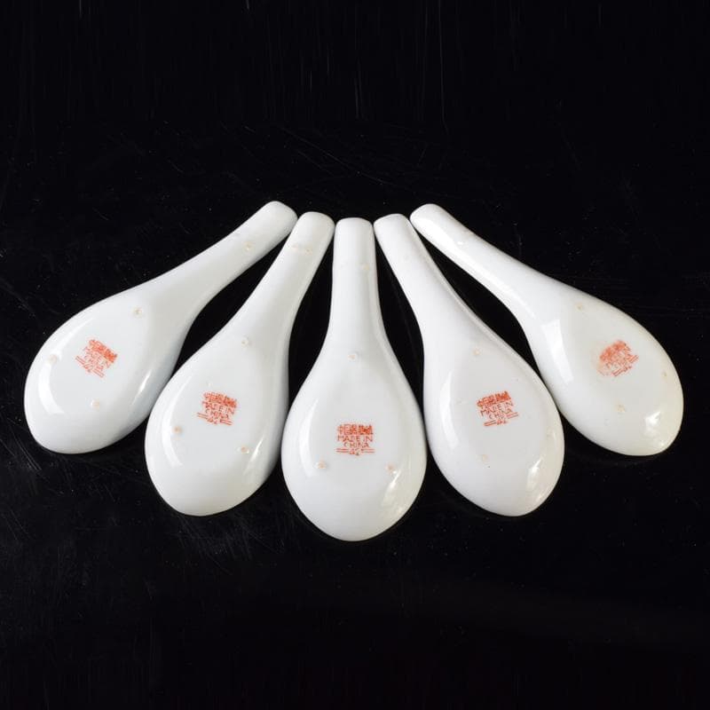 中国　景徳鎮　龍花文　レンゲ　30点まとめて　C　7373