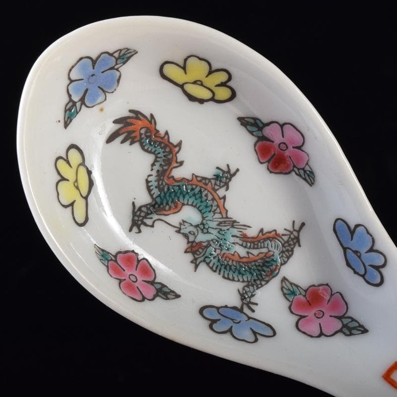 中国　景徳鎮　龍花文　レンゲ　30点まとめて　C　7373