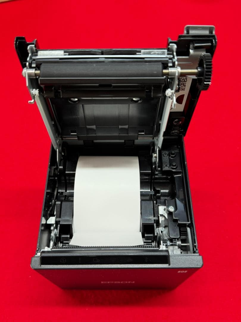 使用極少 EPSON TM-m30Ⅱ-H ブラック レシートプリンター ⑬