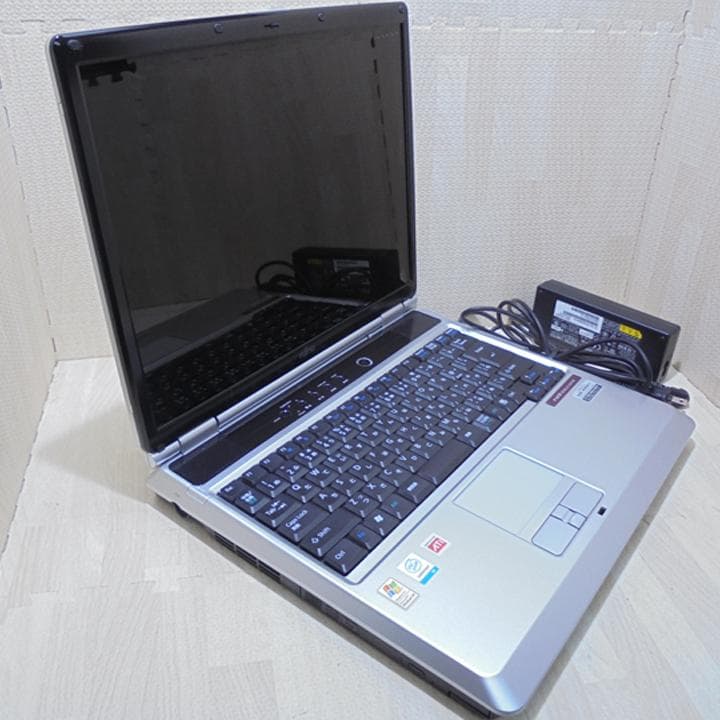 旧型ノートPC　FUJITSU　 FMV-BIBLO NB55M／調整済み