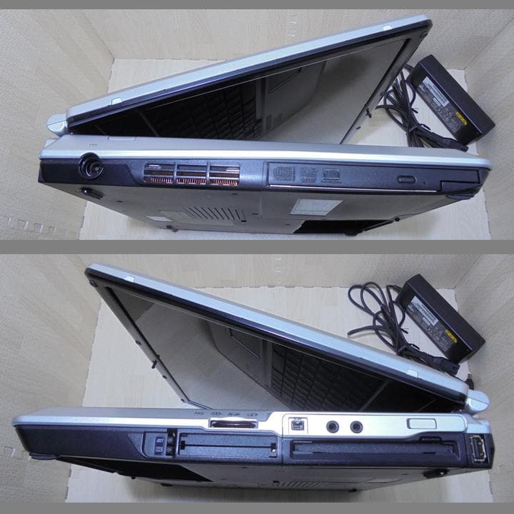 旧型ノートPC　FUJITSU　 FMV-BIBLO NB55M／調整済み