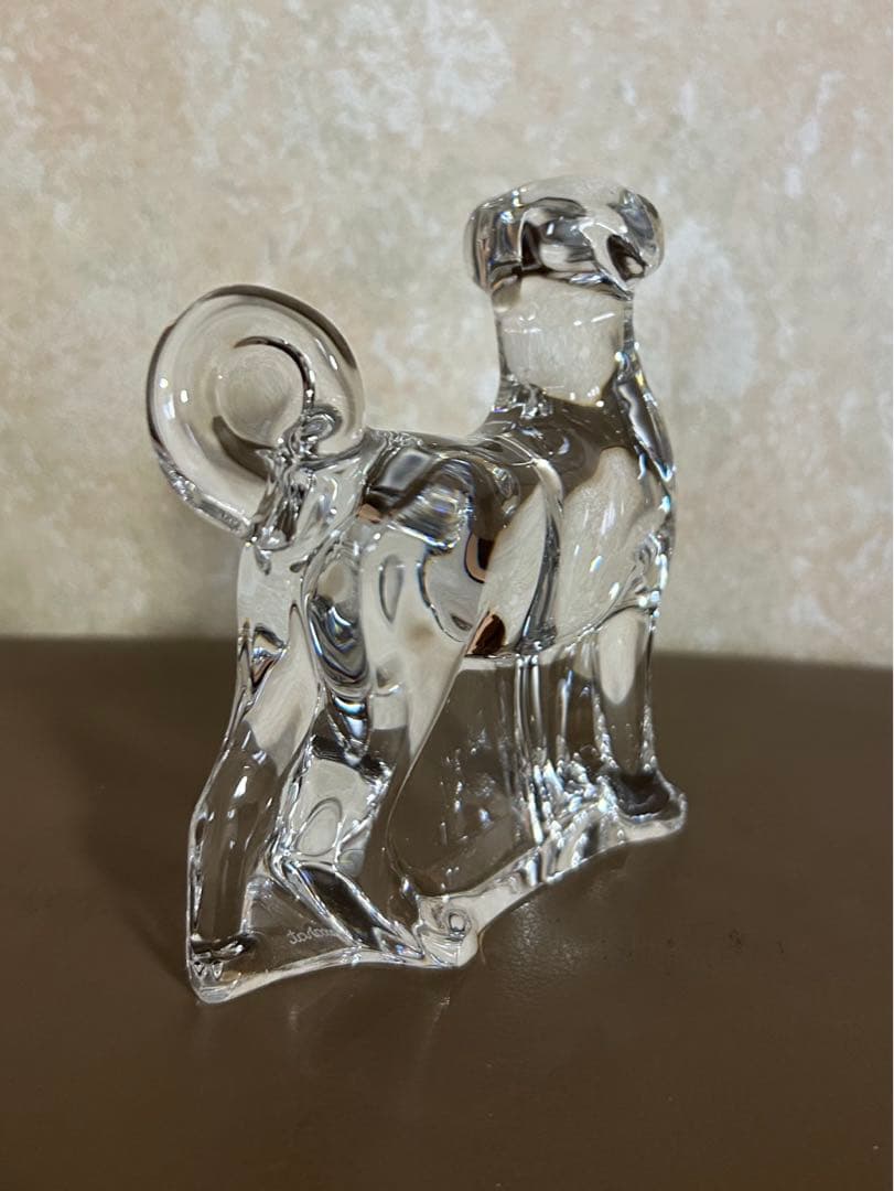 バカラの干支シリーズ犬の置物