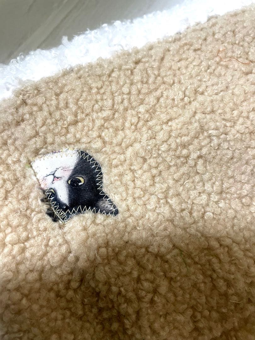 み*ー様 コヤンイサムチョン　ハンドメイド フワフワもこもこ　肩がけトートバッグ