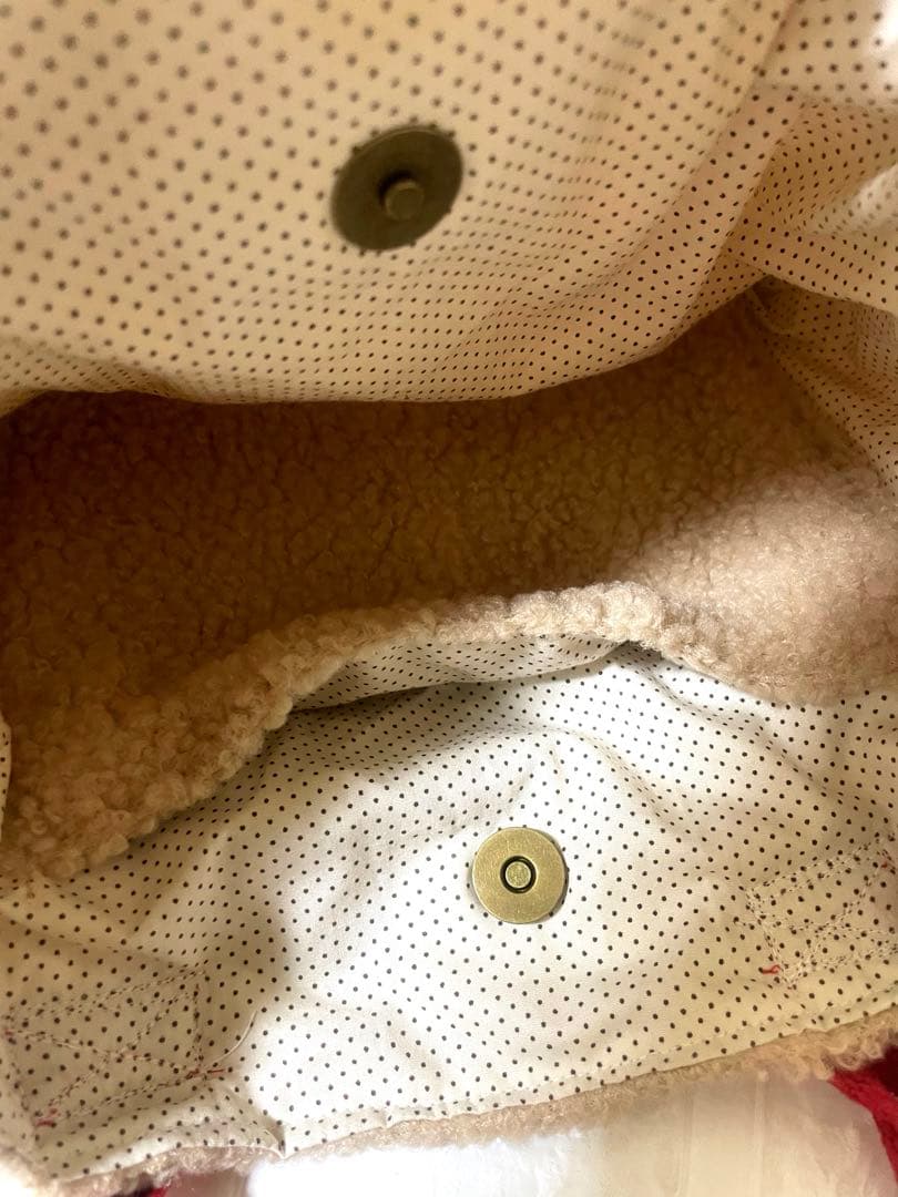 み*ー様 コヤンイサムチョン　ハンドメイド フワフワもこもこ　肩がけトートバッグ