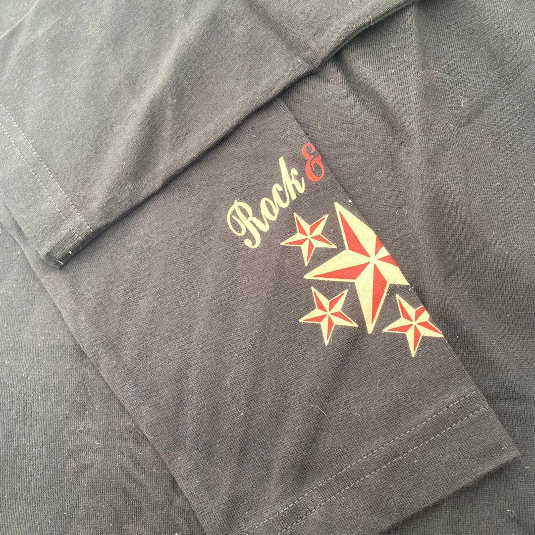 矢沢永吉　長袖Tシャツ XL ロゴ　ROCK'N'ROLL