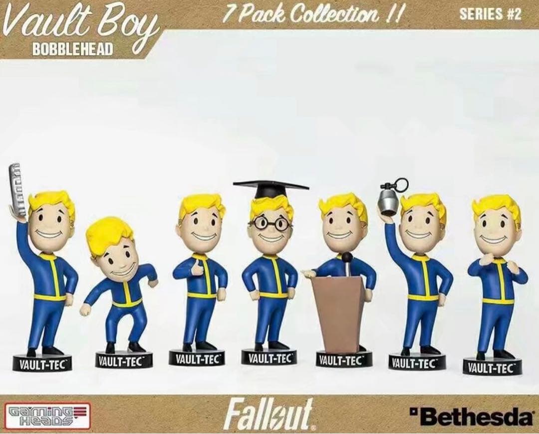 Fallout フォールアウト 公式ボルトボーイ6体セットパック 5万円の品