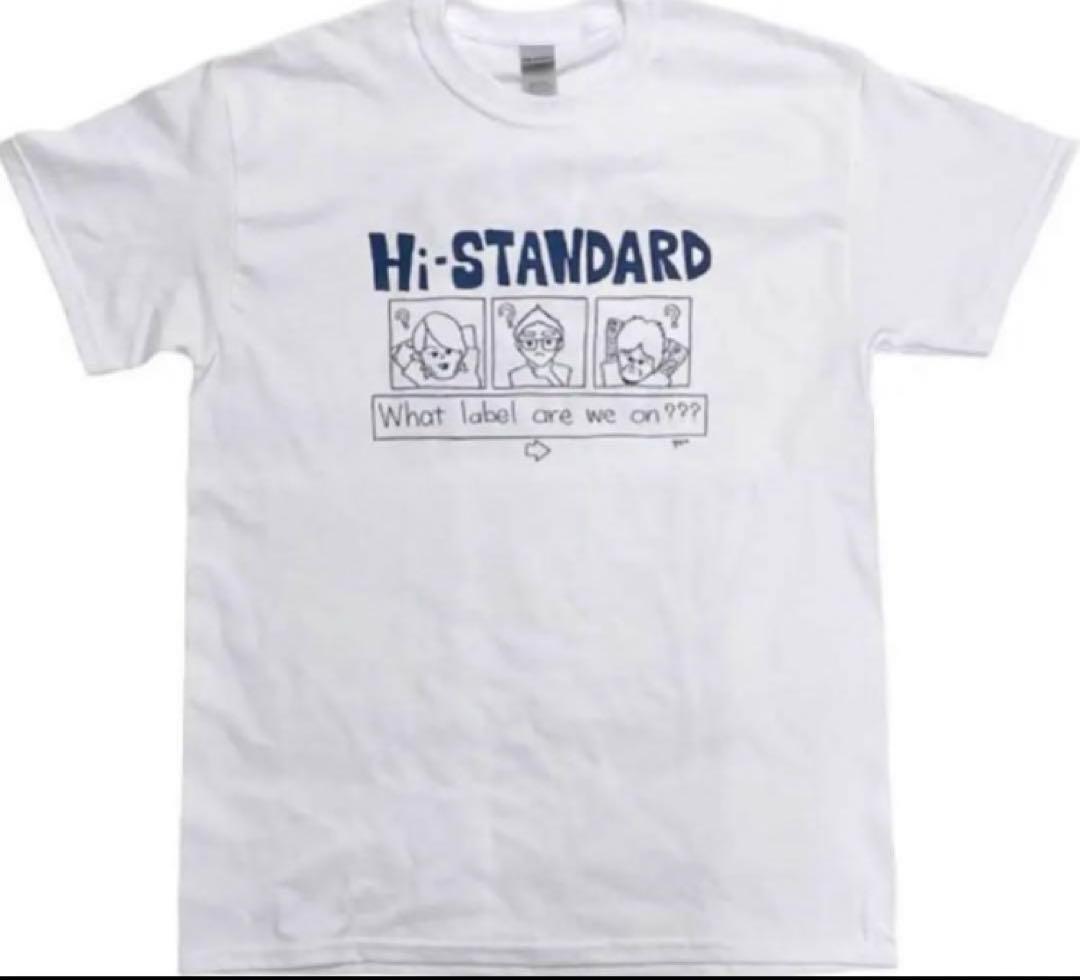 Hi-STANDARD Tシャツ ホワイト 90's TEE Lサイズ