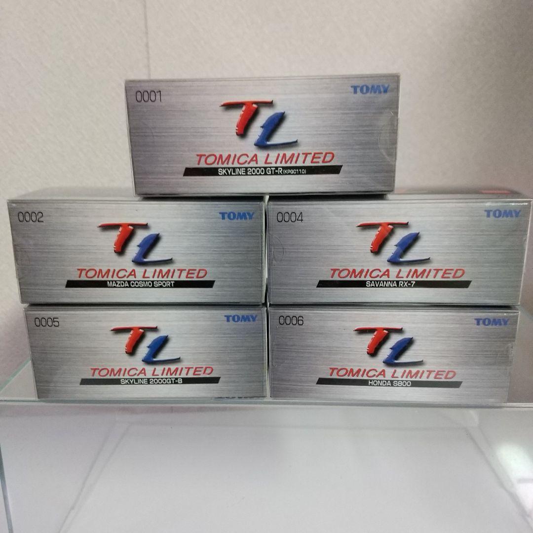トミ― TLトミカリミテッド ディスプレイモデル 5台セット