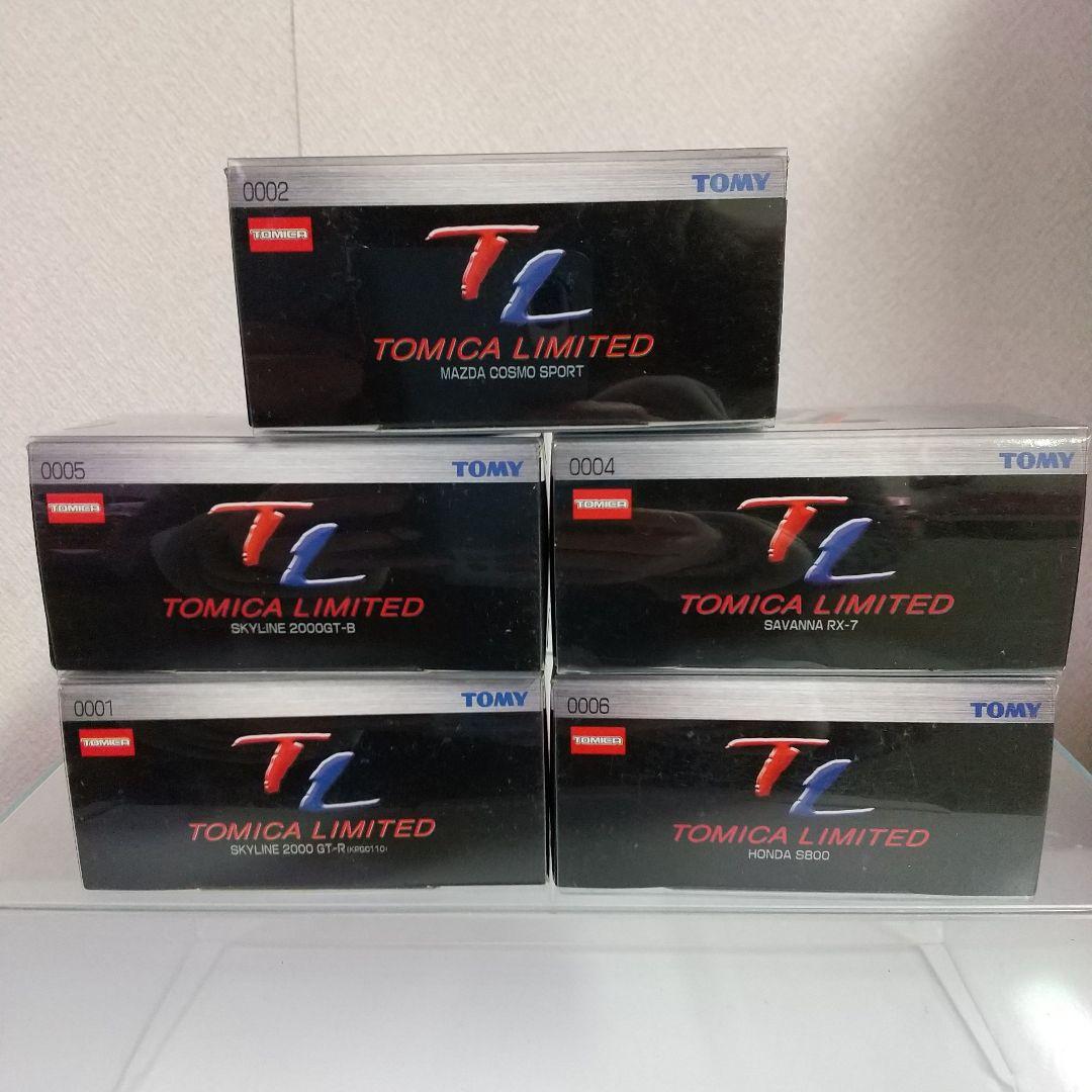 トミ― TLトミカリミテッド ディスプレイモデル 5台セット
