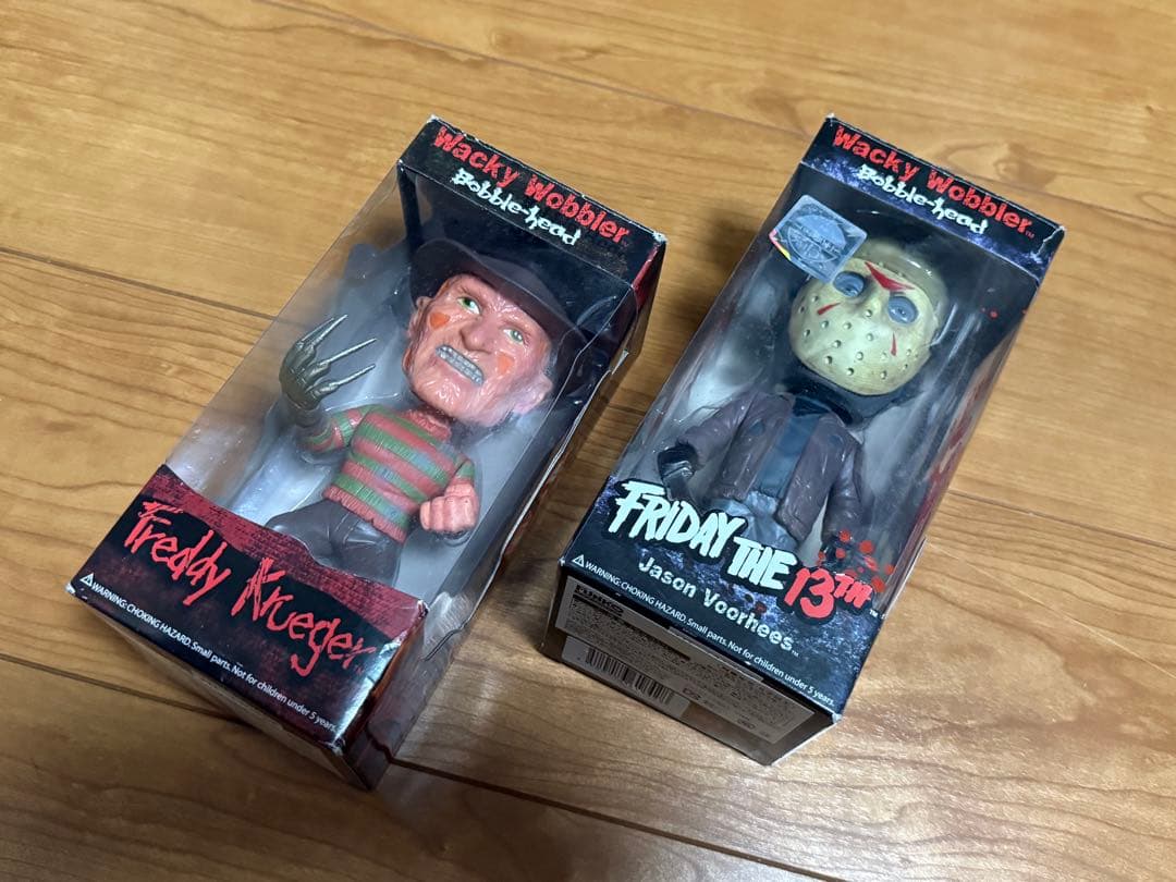 FANCO BOBBLE-HEAD 首振り フレディ ジェイソン２体セット