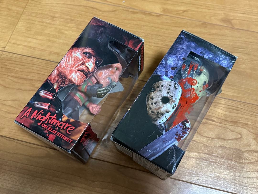 FANCO BOBBLE-HEAD 首振り フレディ ジェイソン２体セット
