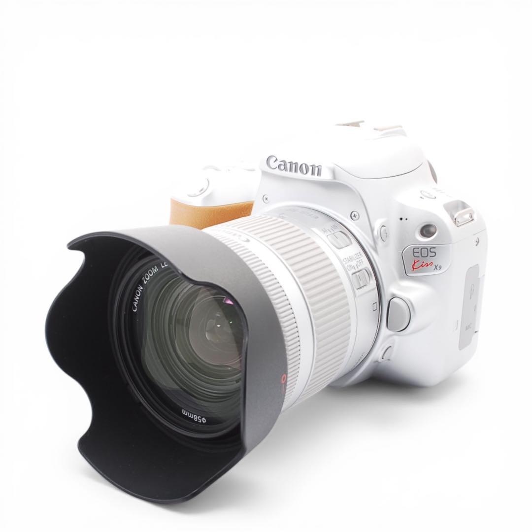 Canon Kiss X9 シルバー Wi-Fiスマホ転送 標準レンズ