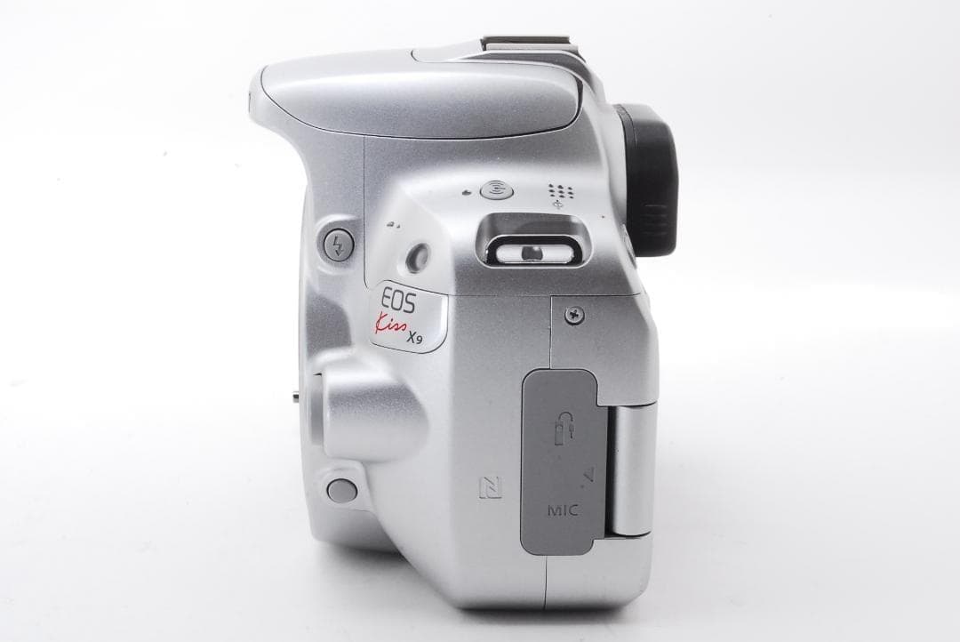 Canon Kiss X9 シルバー Wi-Fiスマホ転送 標準レンズ