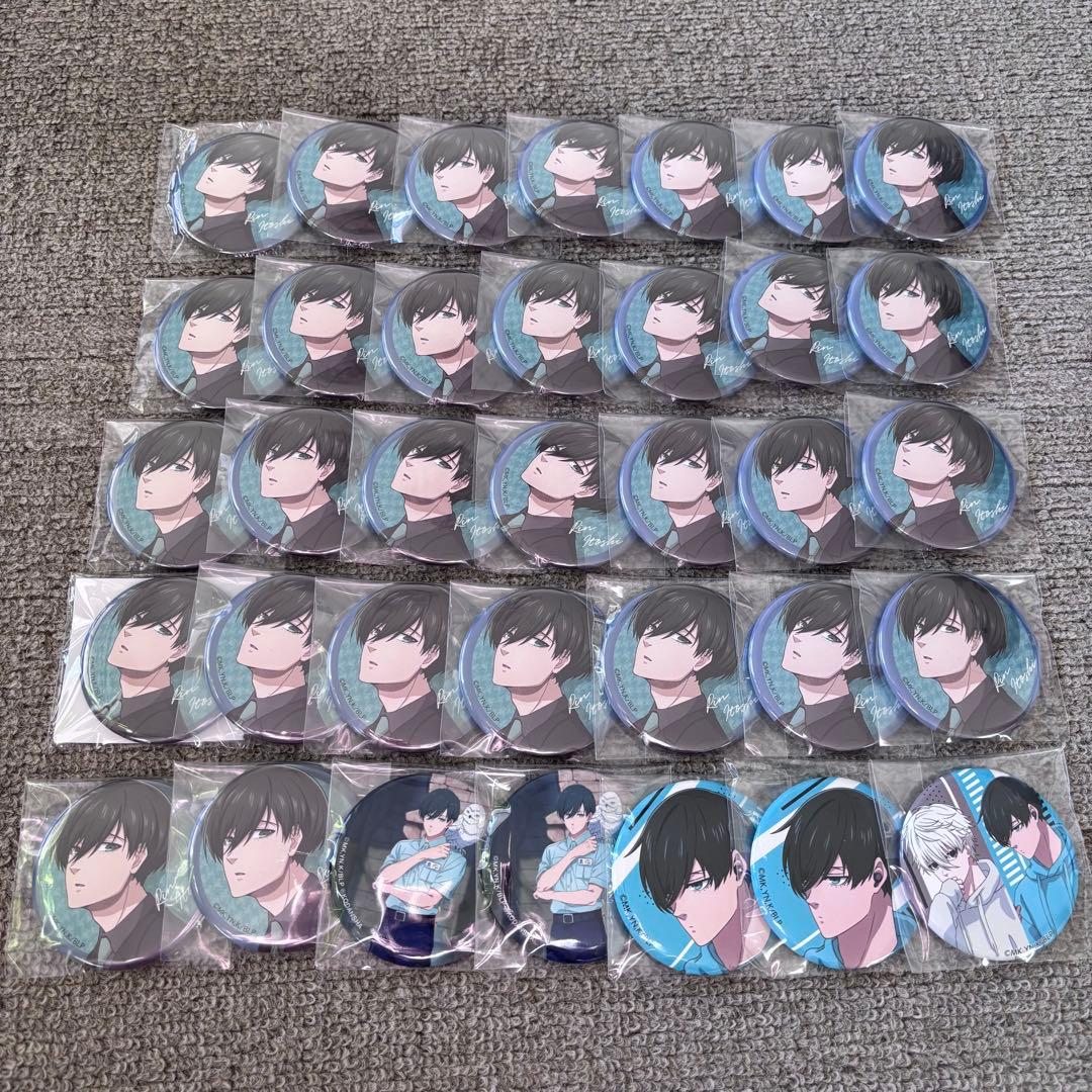 ブルーロック 糸師凛 カラースーツ 缶バッジ 35点 まとめ売り