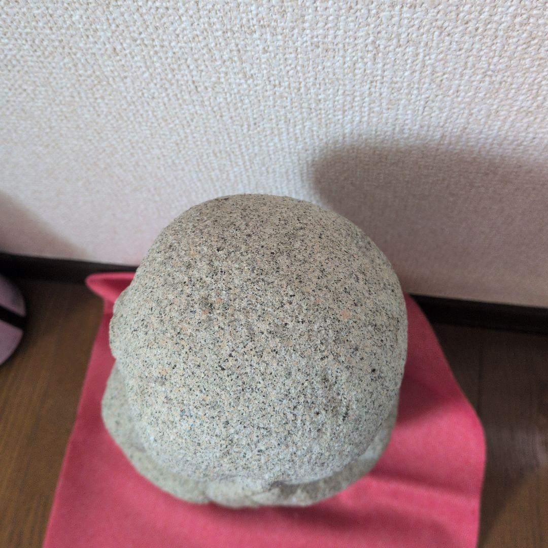石地蔵 約36cm【20年前購入してから自宅廊下に設置】
