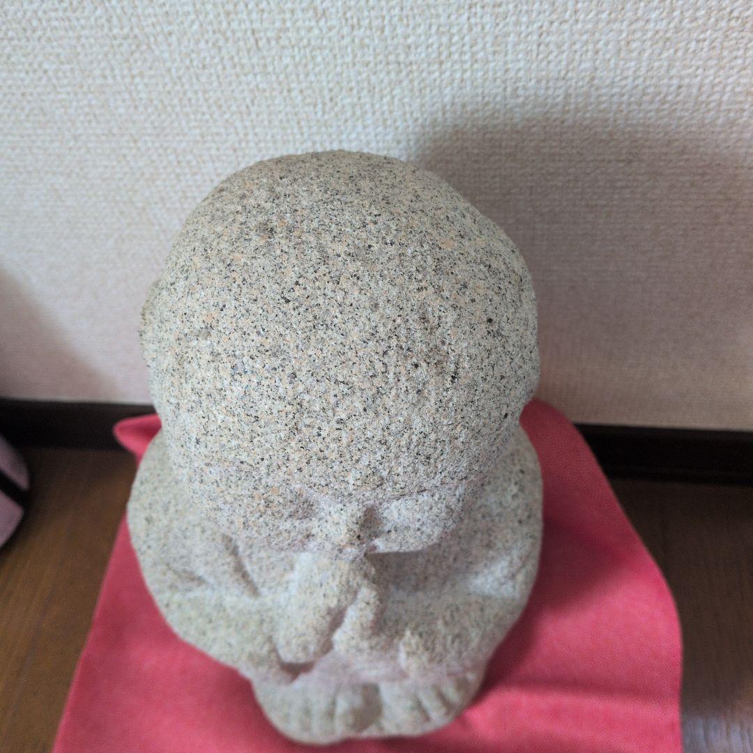 石地蔵 約36cm【20年前購入してから自宅廊下に設置】