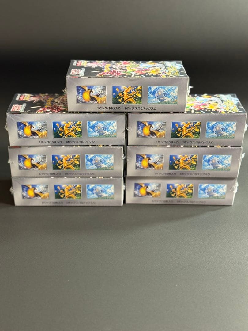 【新品未開封 シュリンク付き】ポケモンカード シャイニートレジャーex 7BOX