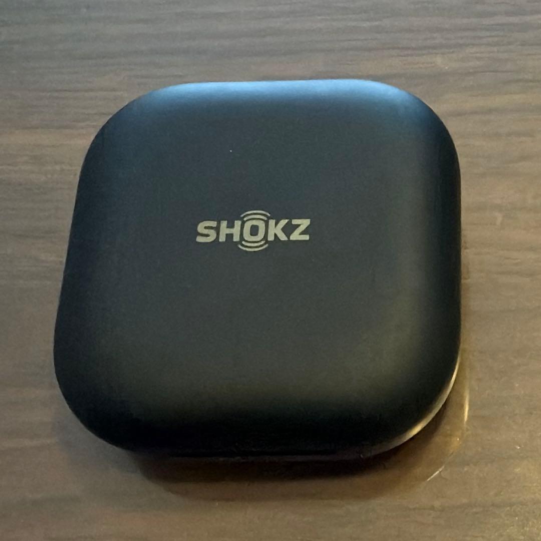SHOKZ OPENFIT ワイヤレスイヤホン　ブラック