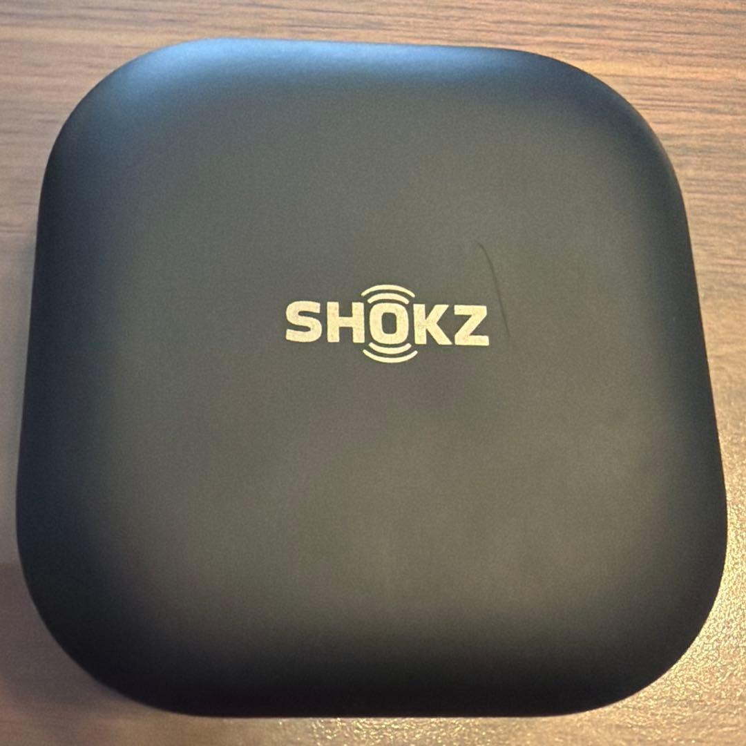 SHOKZ OPENFIT ワイヤレスイヤホン　ブラック