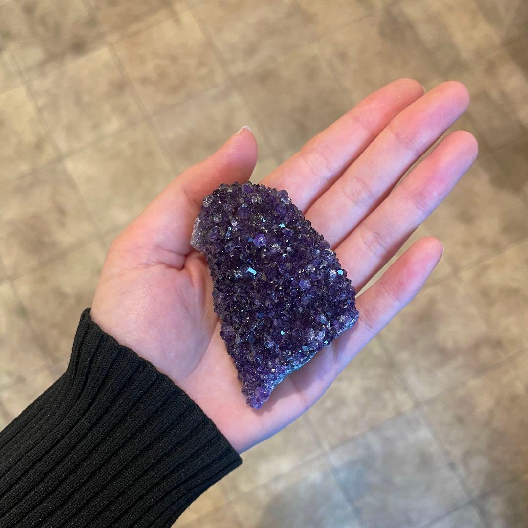 アメシスト原石（台付き）No.95211