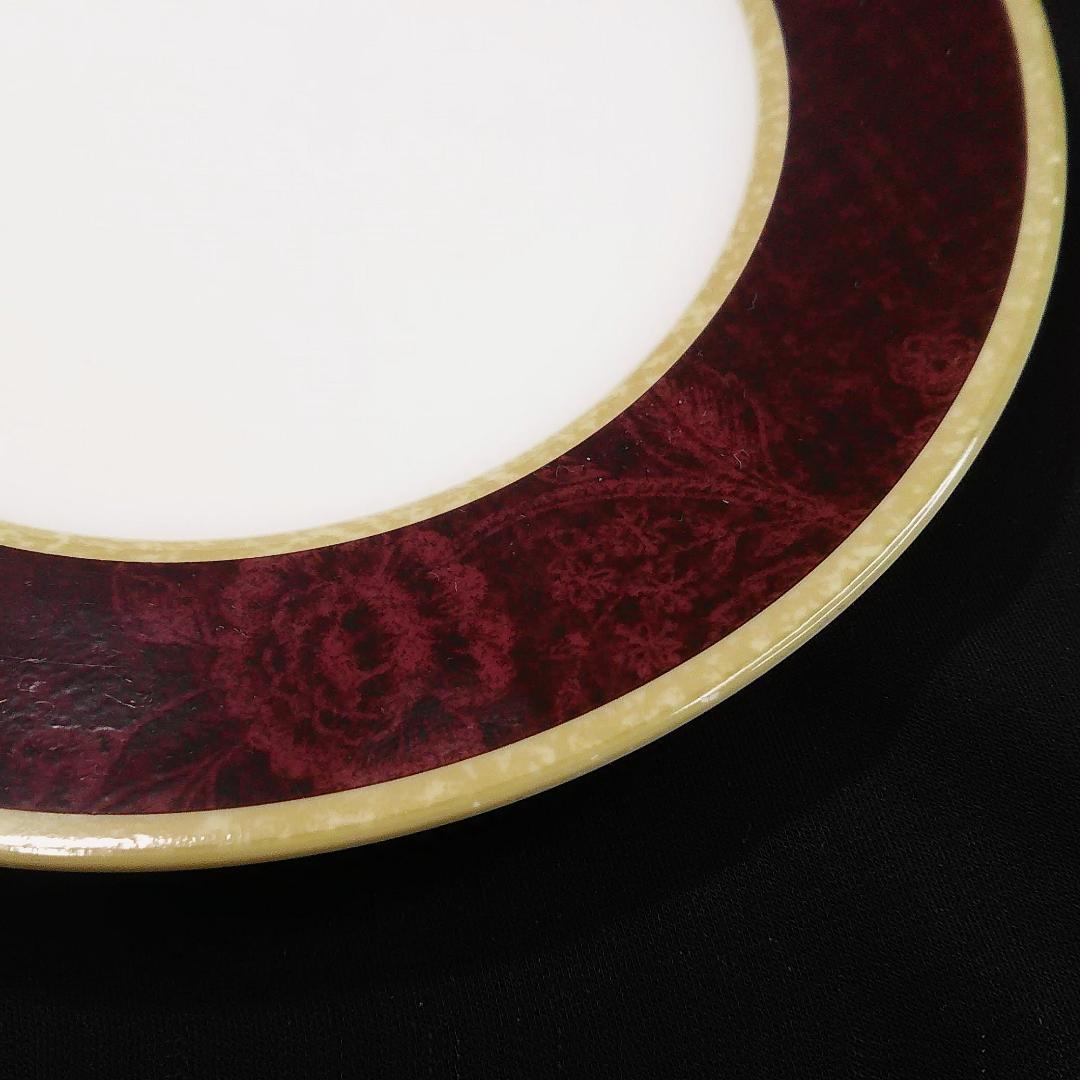 ノリタケ マホガニーローズ パン皿 5枚