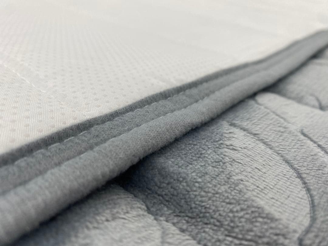 西川　置くらく敷きパッド・ぽかぽか吸湿発熱生地使用・洗濯OK・シングルサイズ