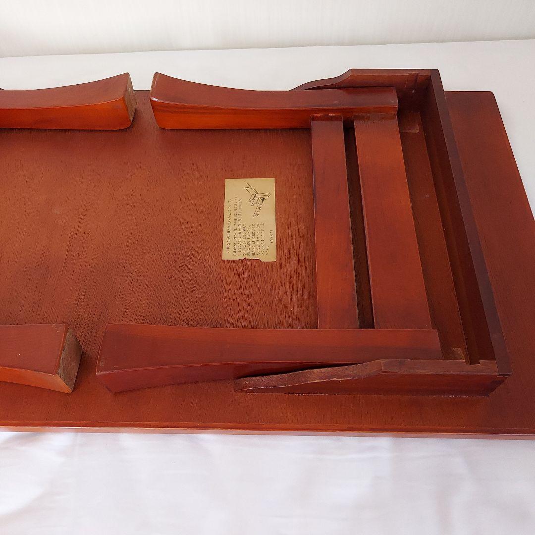 木製 折りたたみテーブル 座卓 昭和レトロ アンティーク