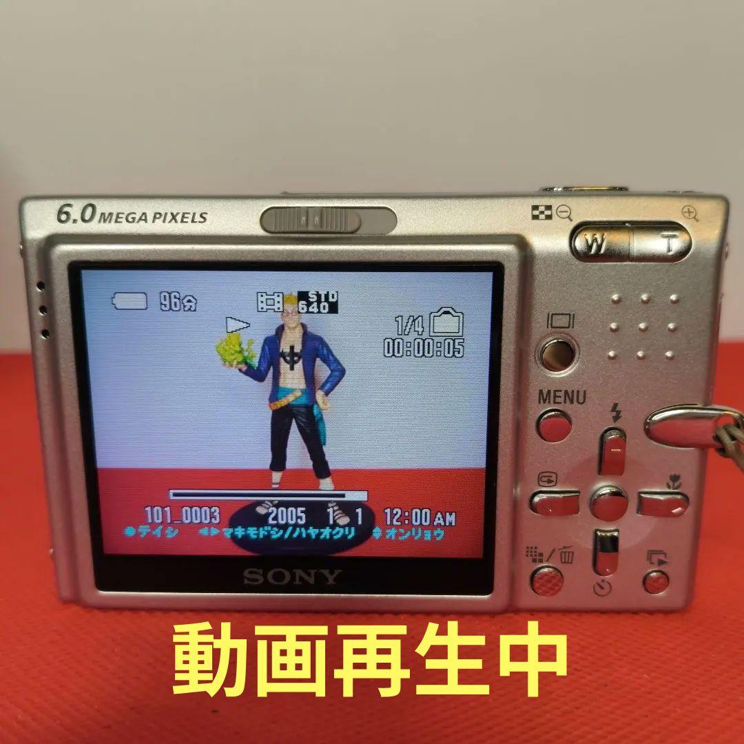 【動作確認済】SONY ソニー Cyber-Shot DSC-T9 コンデジ