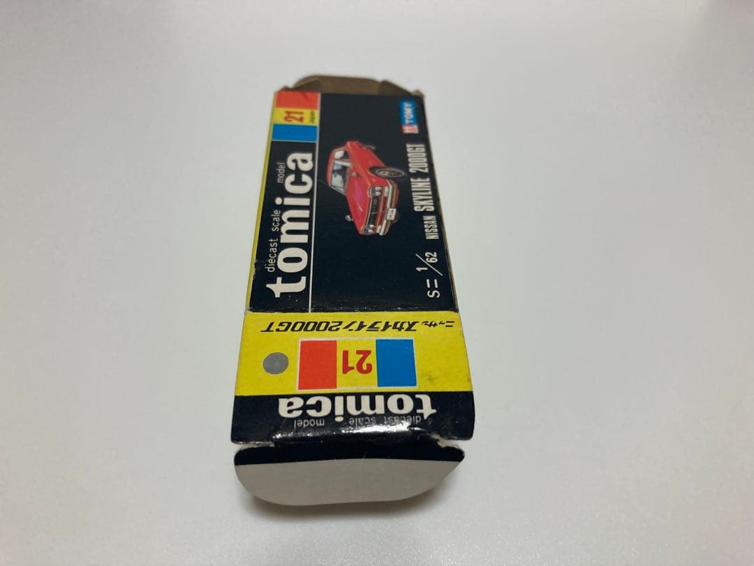 トミカ　日本製　ニッサン　スカイライン2000GT 1Dホイール